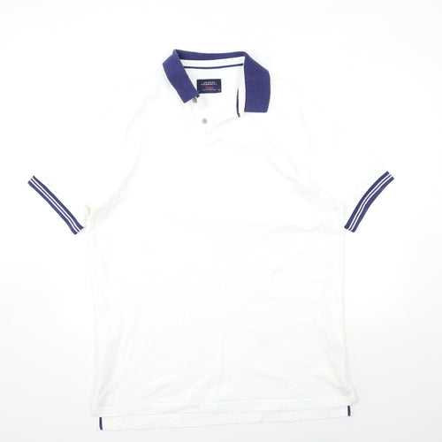 Charles Tyrwhitt Mens White    Polo Size XL