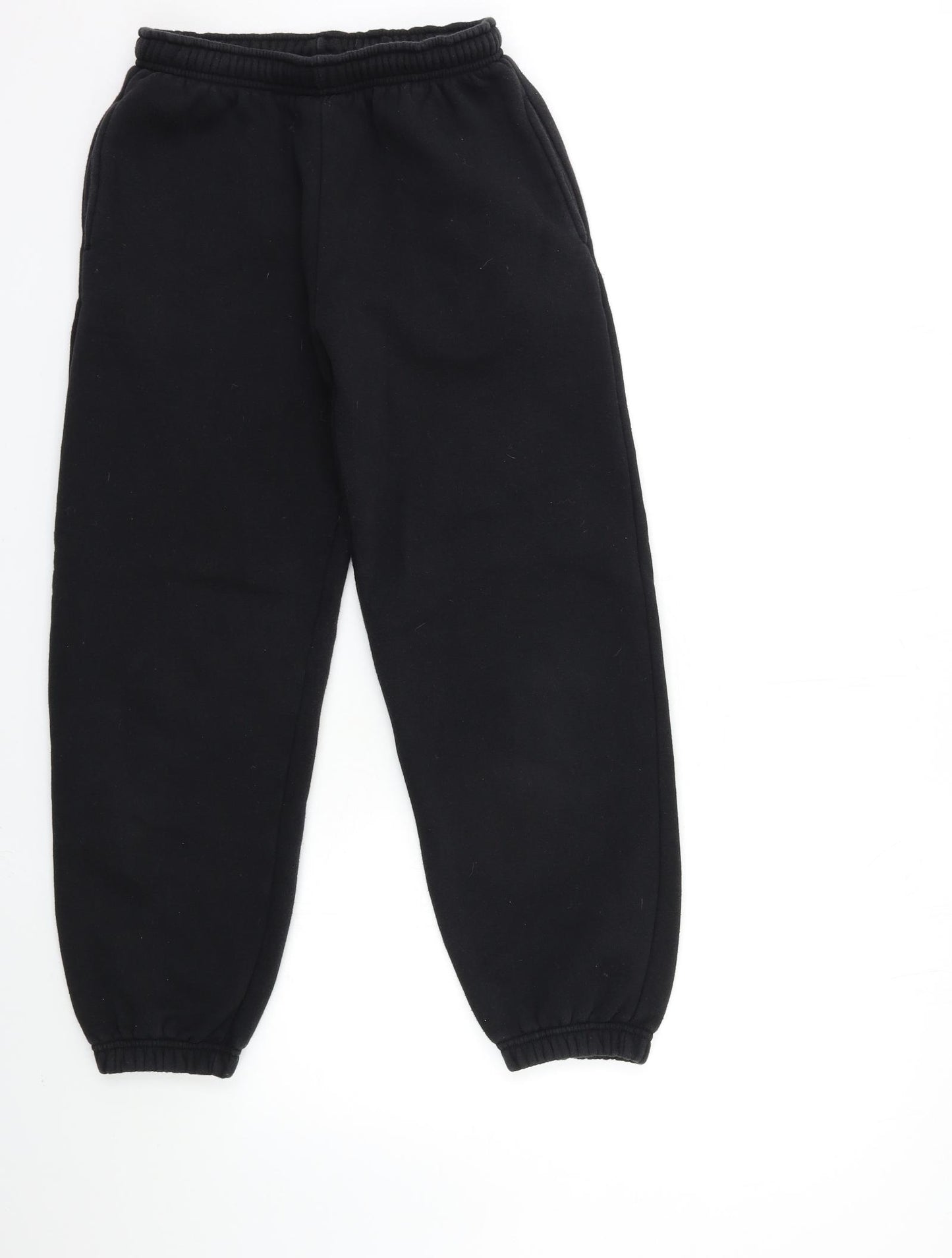 SPORTTEX Boys Black   Sweatpants Trousers Size 11-12 Years