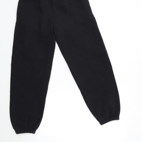 SPORTTEX Boys Black   Sweatpants Trousers Size 11-12 Years