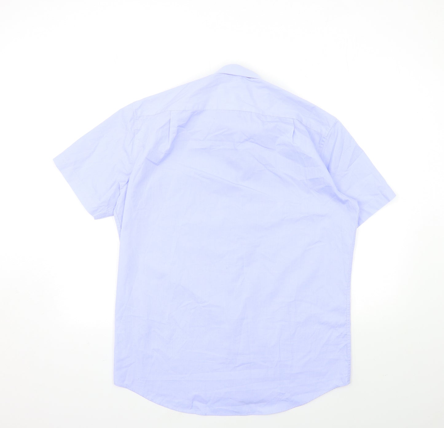 F&F Mens Blue    Dress Shirt Size 15.5