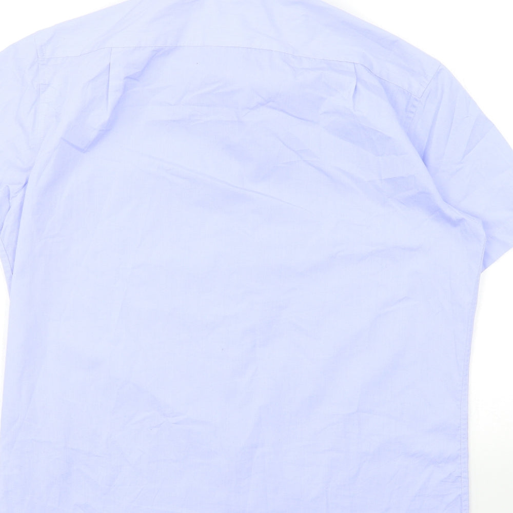 F&F Mens Blue    Dress Shirt Size 15.5