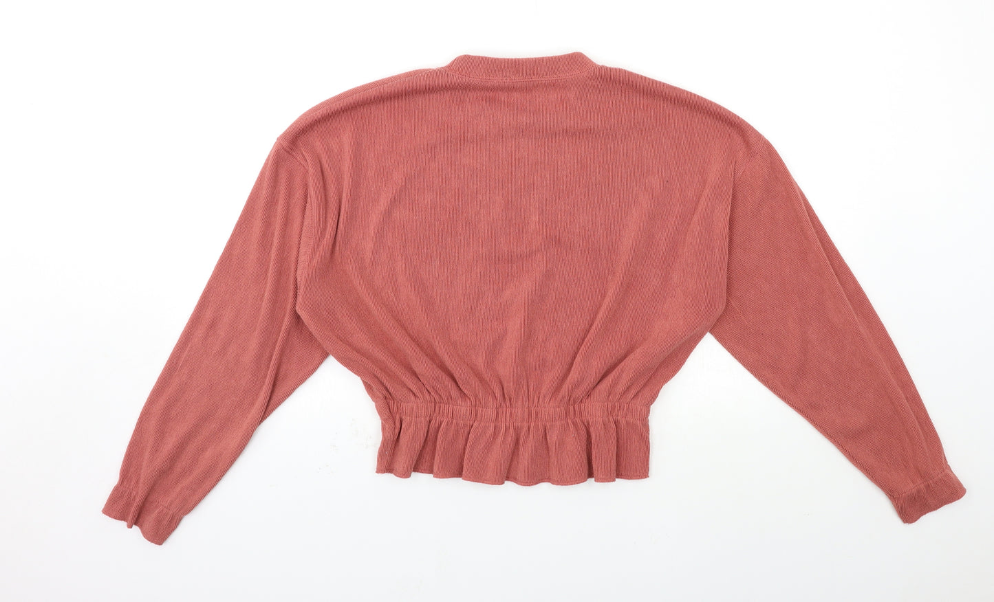 Zara Womens Pink  Knit Pullover Jumper Size M