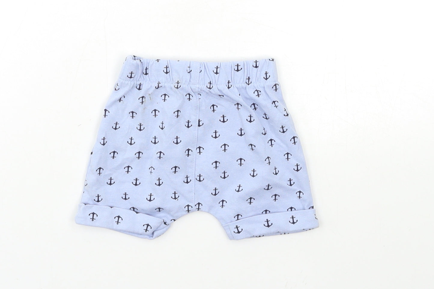 Matalan Baby Blue   Jogger Trousers Size Newborn