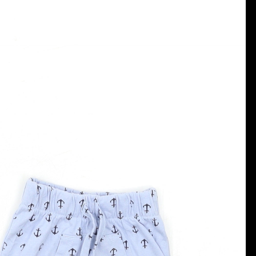 Matalan Baby Blue   Jogger Trousers Size Newborn