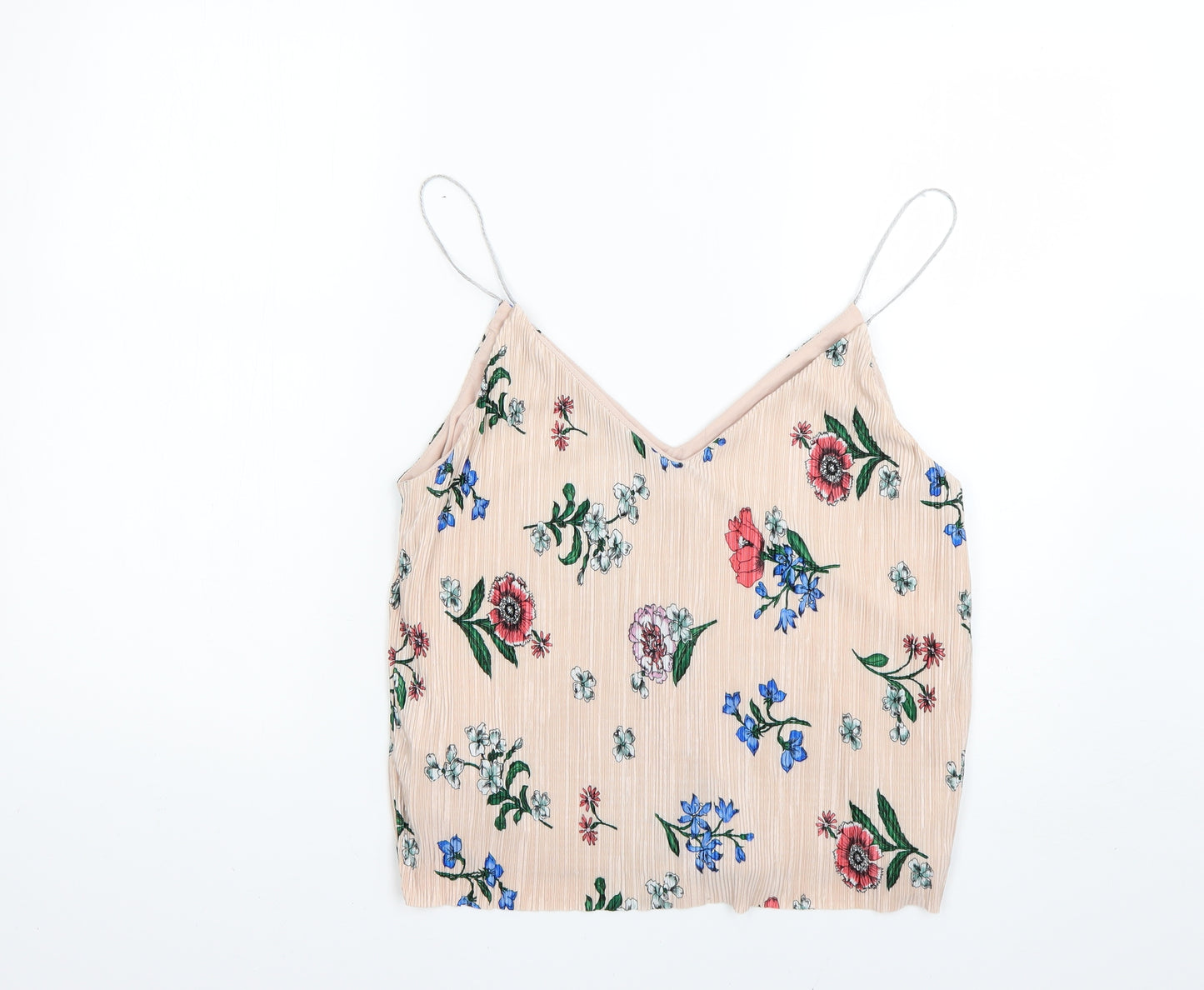 New Look Womens Multicoloured Floral  Basic Blouse Size 16