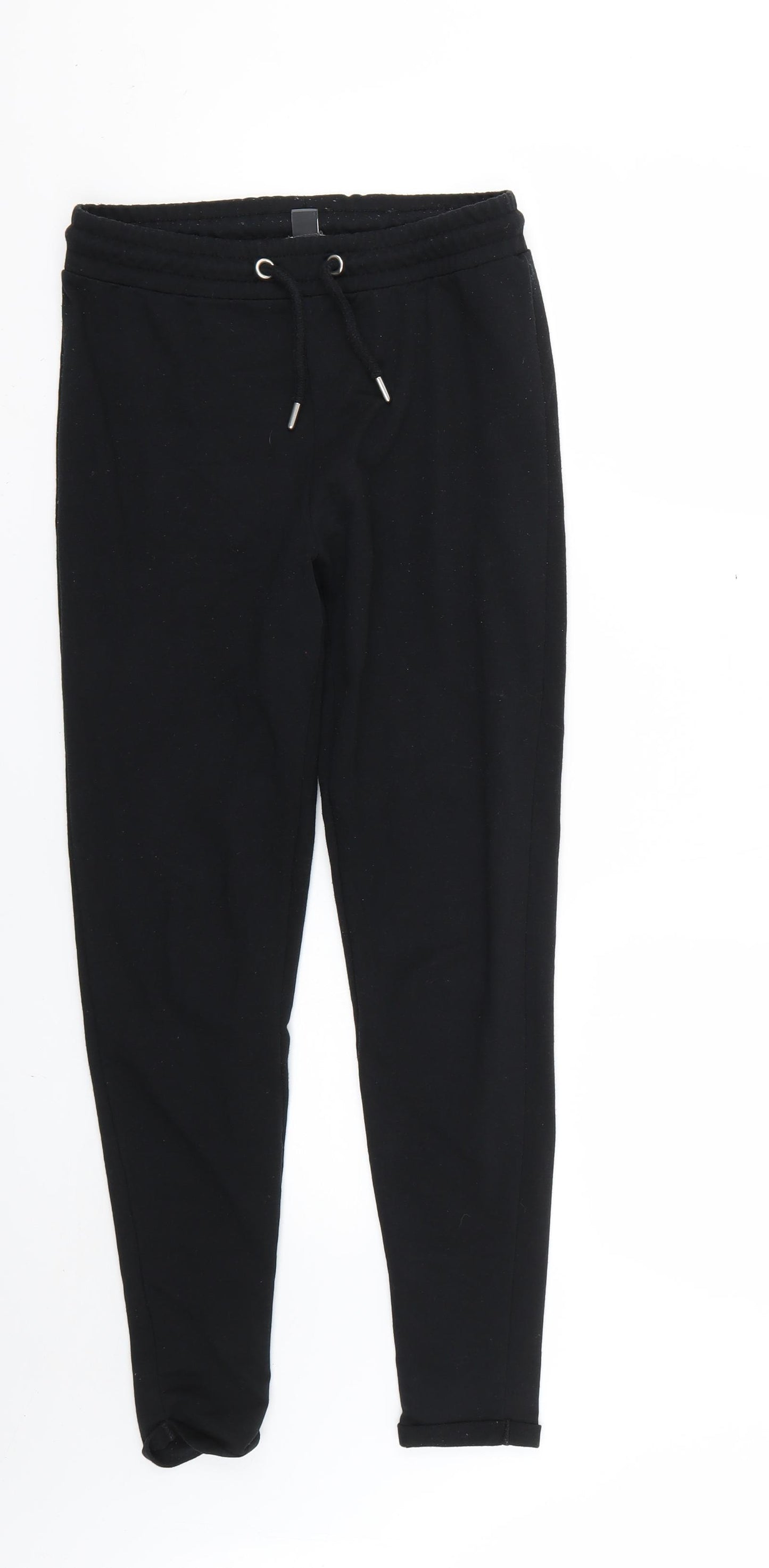 Primark Womens Black   Jogger Trousers Size 6 L24 in