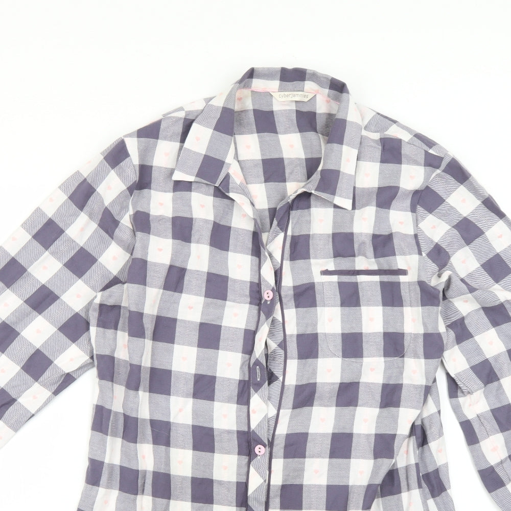 cyber jammies Womens Multicoloured Check  Top Dress Size 12