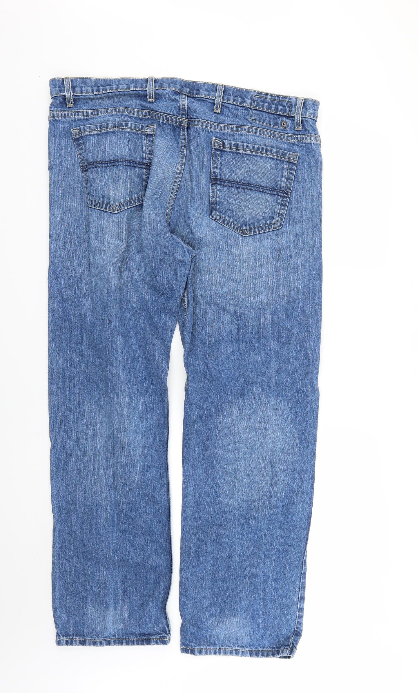 Blue Harbour Mens Blue   Straight Jeans Size 40 L29 in