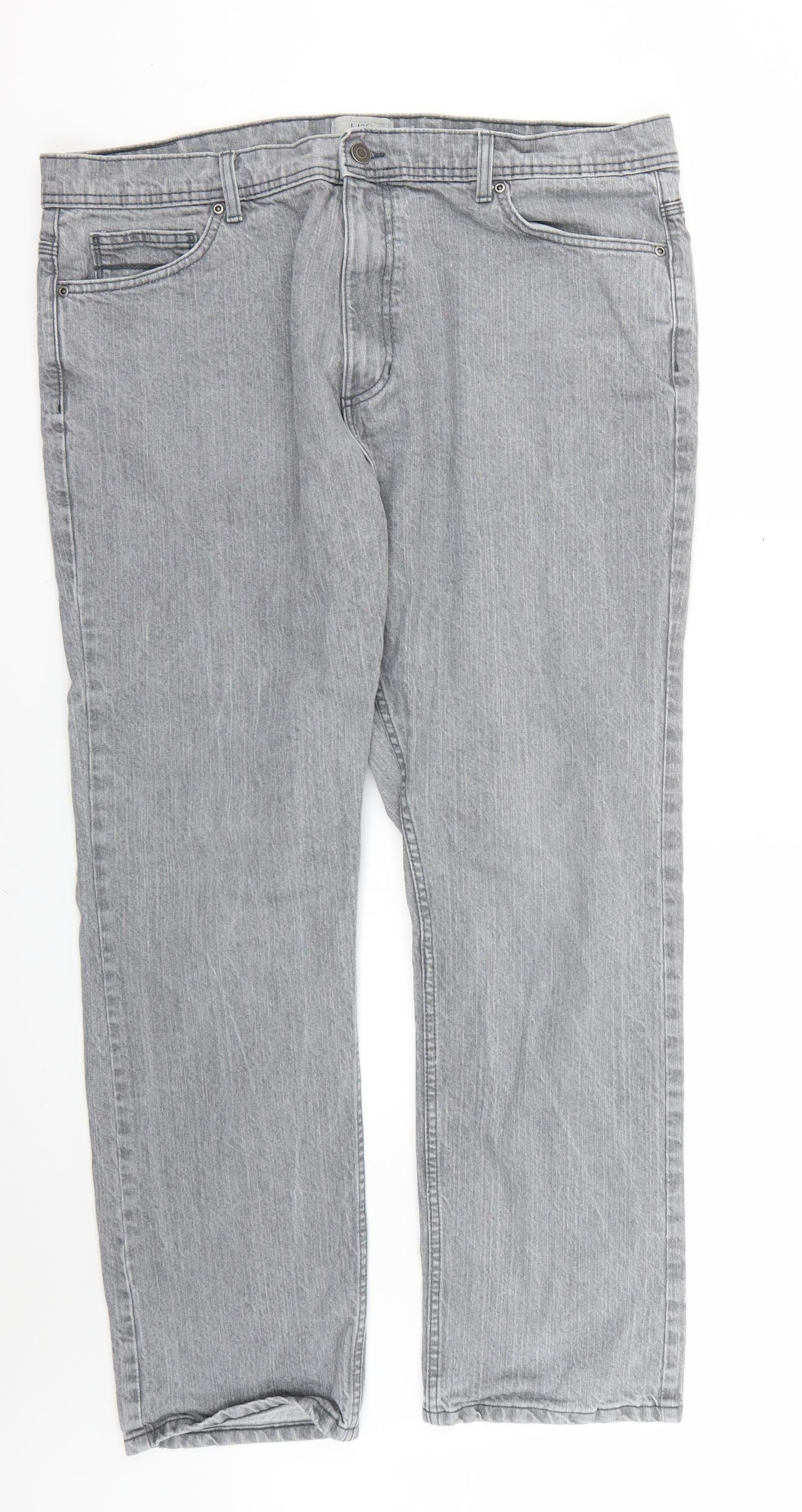 Marks and Spencer Mens Grey   Straight Jeans Size 40 L29 in