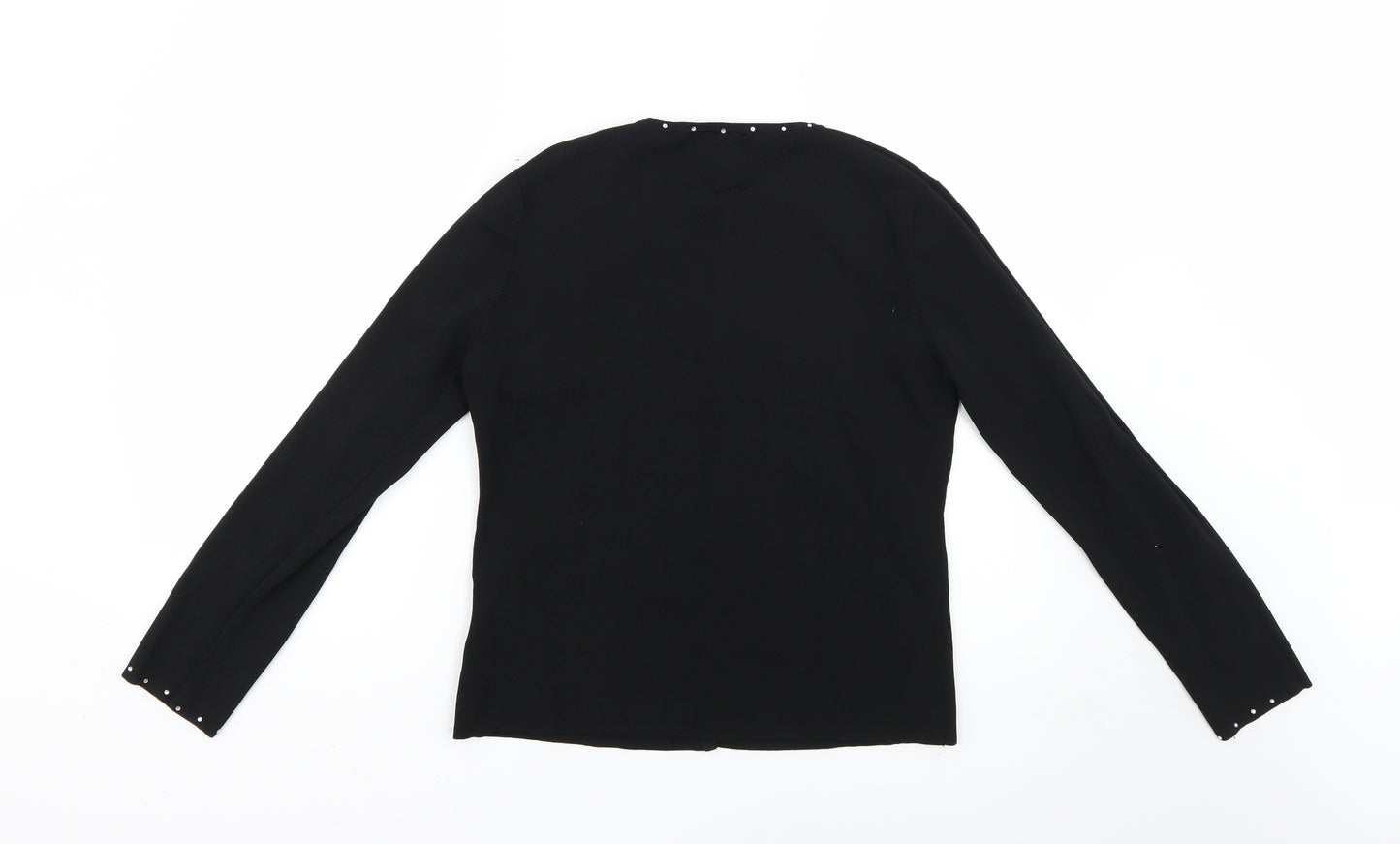 Debbie Morgan Womens Black   Cardigan Jumper Size M