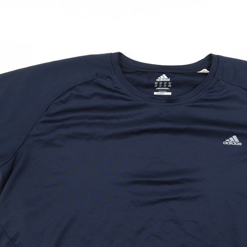 adidas Mens Blue    T-Shirt Size 2XL