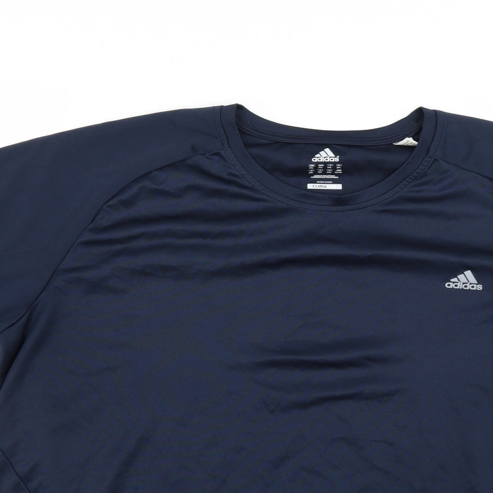 adidas Mens Blue    T-Shirt Size 2XL