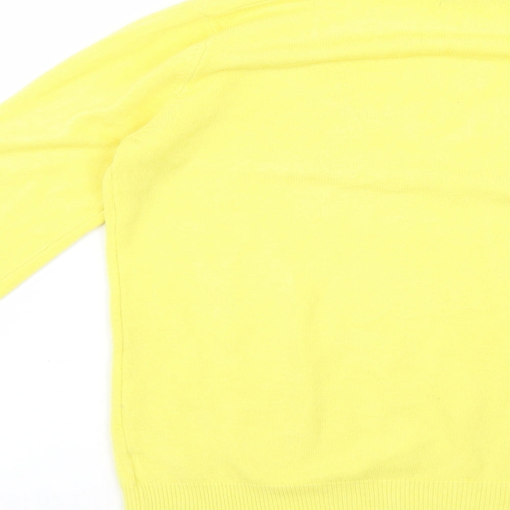 NEXT Womens Yellow   Pullover Jumper Size 8
