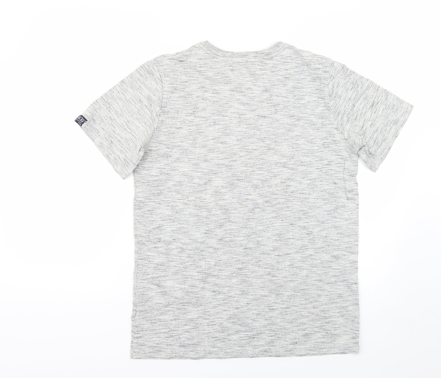 H&M Boys Grey   Basic T-Shirt Size 13-14 Years