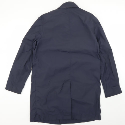 French Connection Mens Blue   Rain Coat Coat Size M