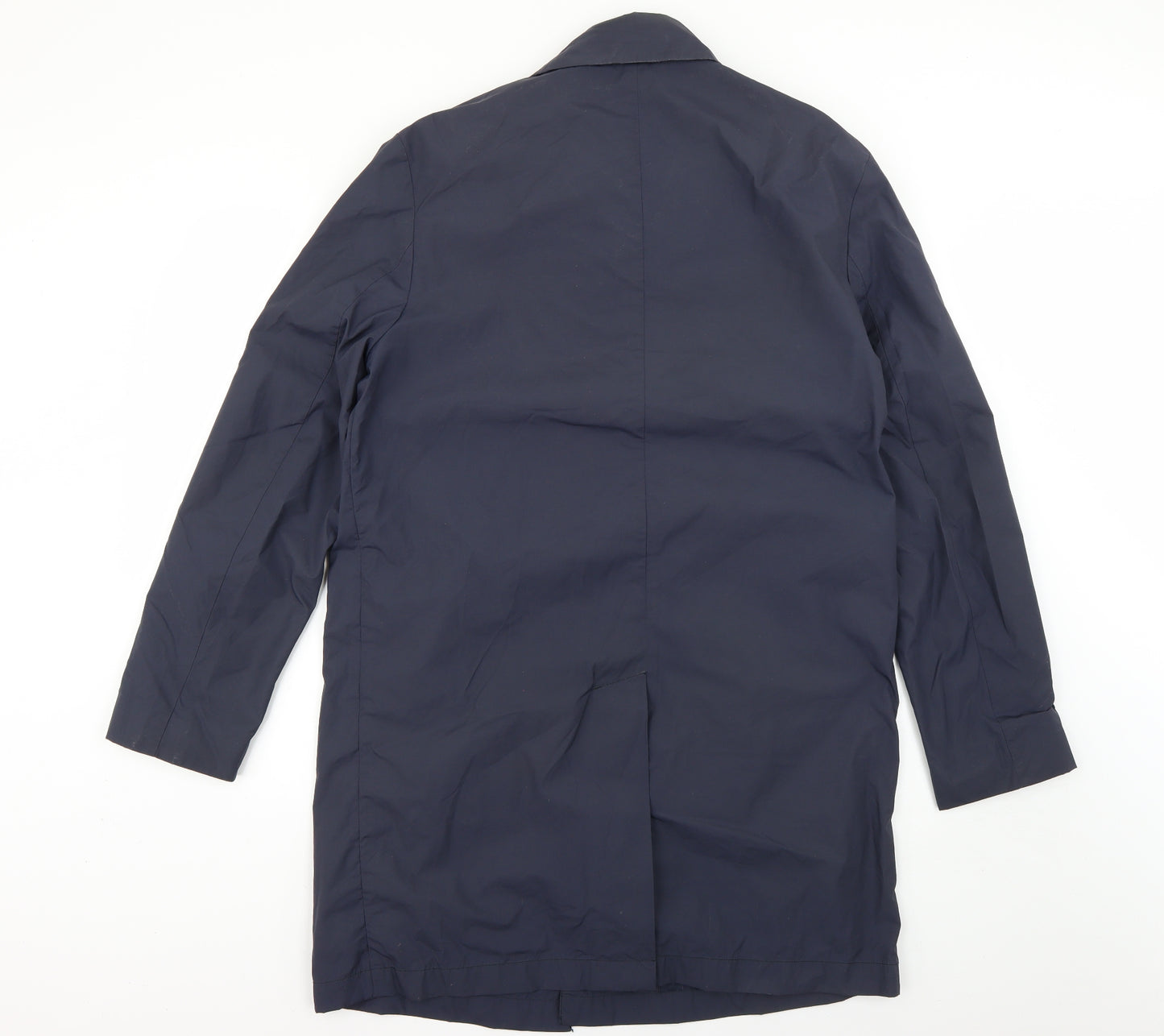 French Connection Mens Blue   Rain Coat Coat Size M