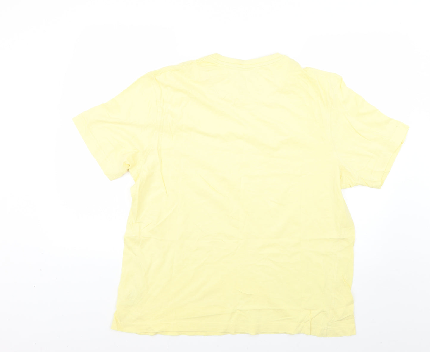 F&F Mens Yellow    T-Shirt Size L
