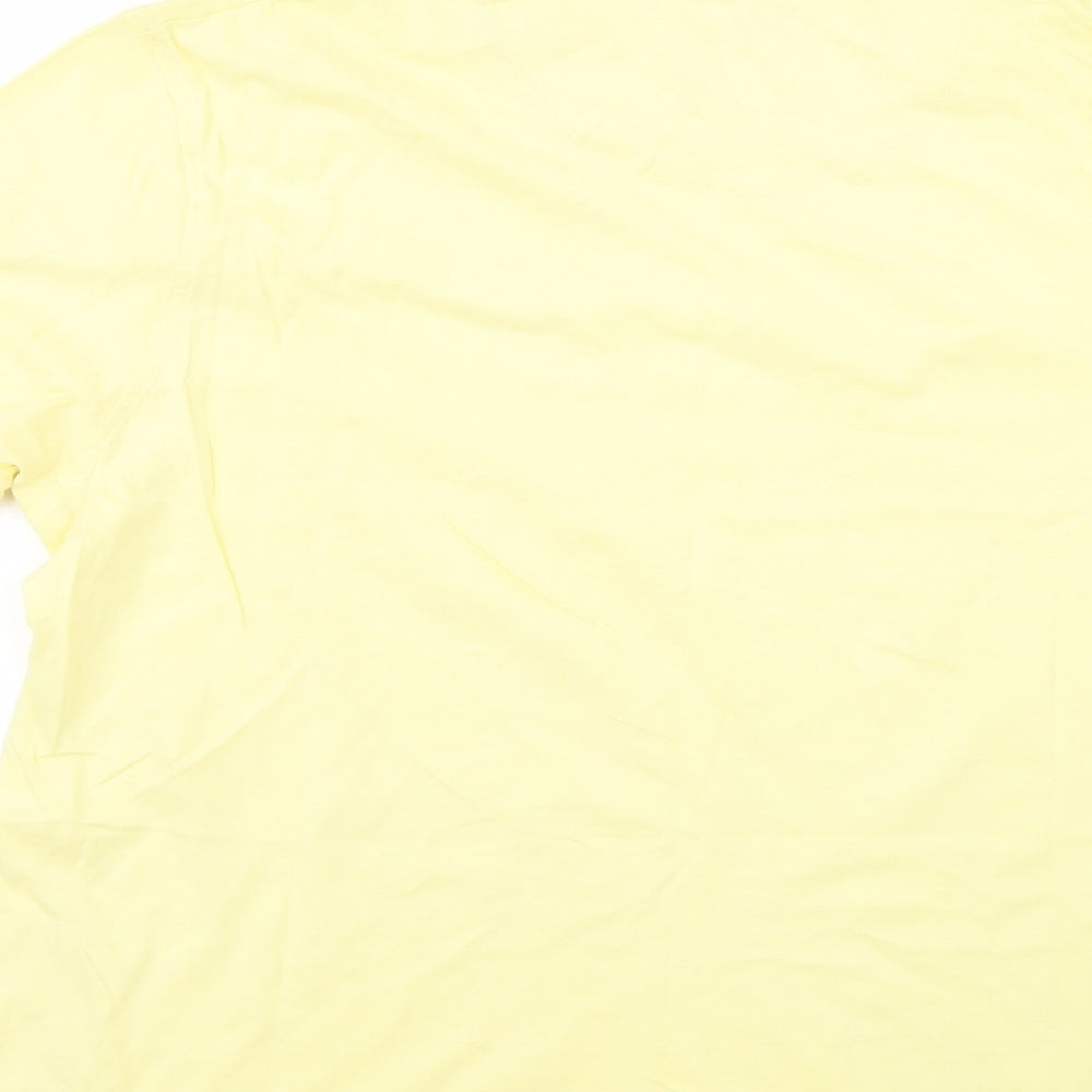 F&F Mens Yellow    T-Shirt Size L