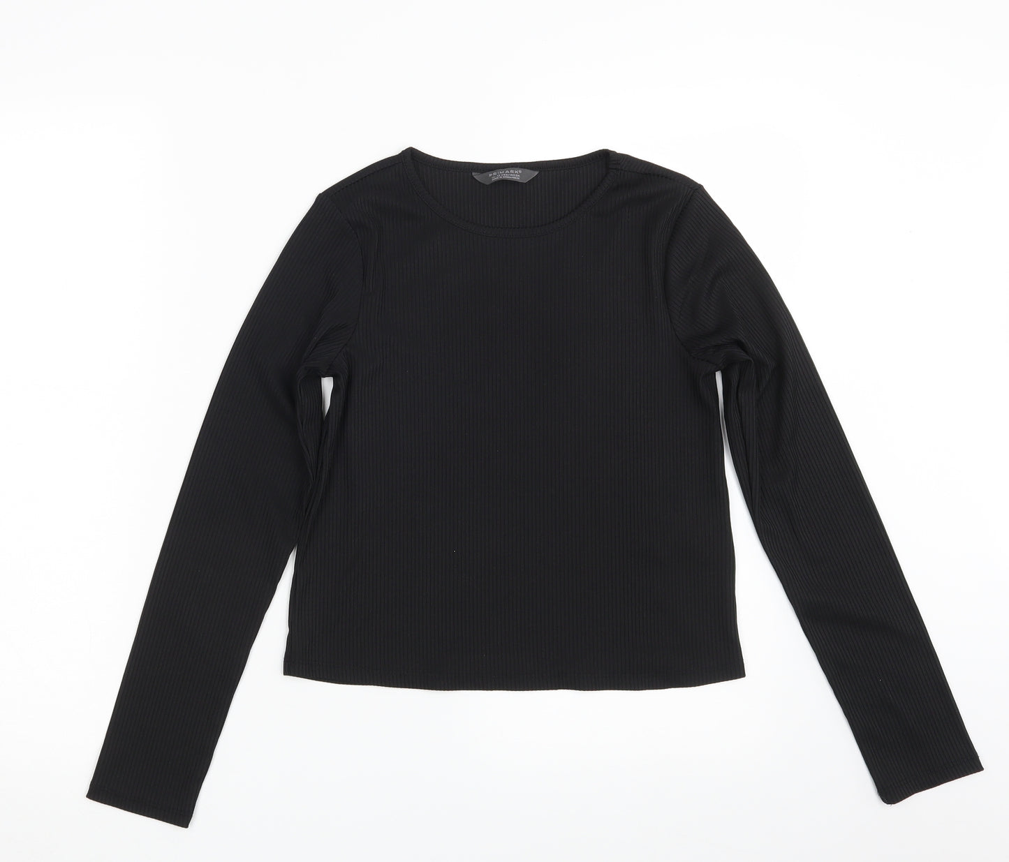 Primark Girls Black   Pullover Sweatshirt Size 12-13 Years