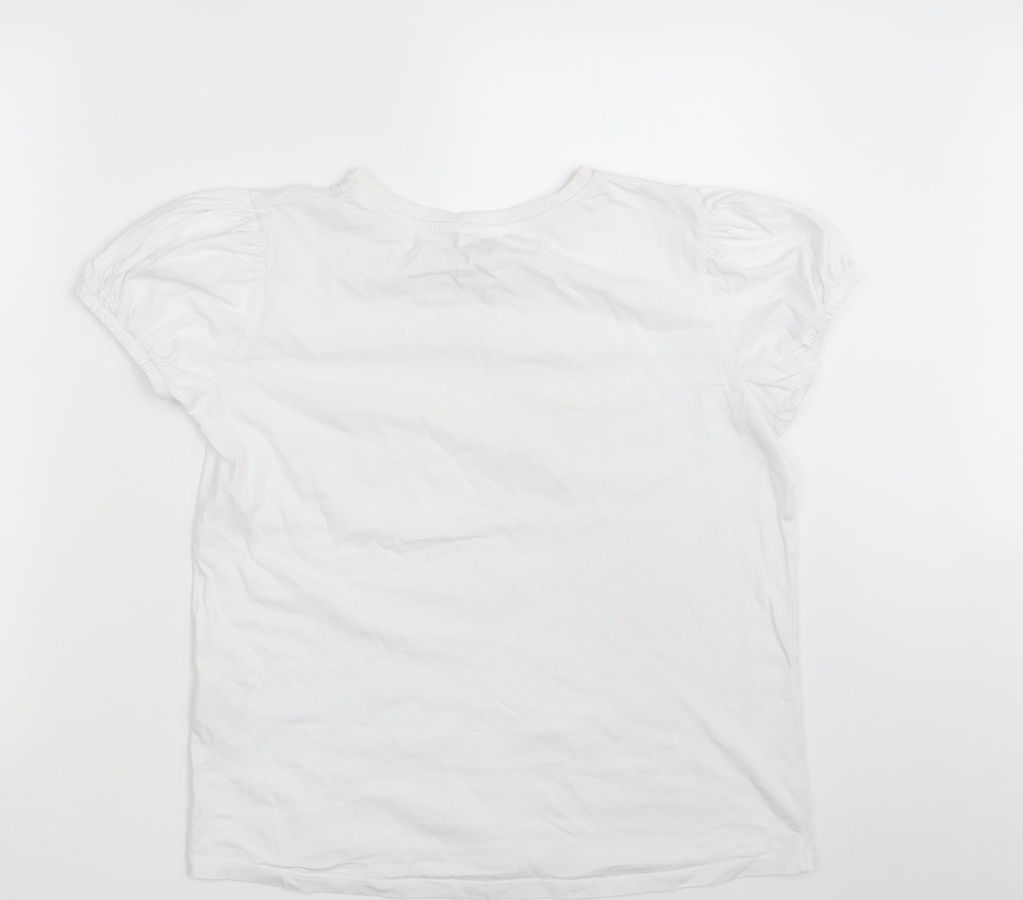 River Island Girls White   Basic T-Shirt Size 15-16 Years