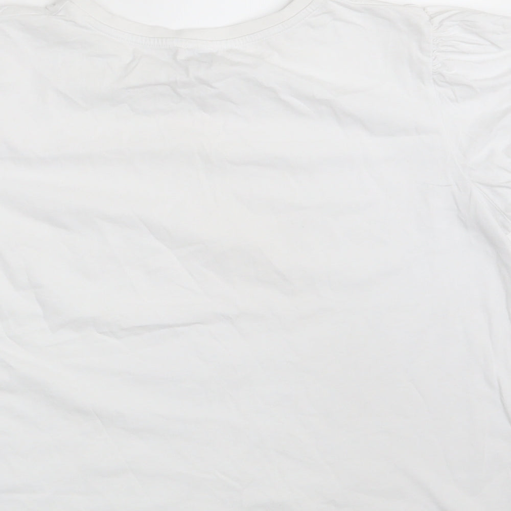River Island Girls White   Basic T-Shirt Size 15-16 Years