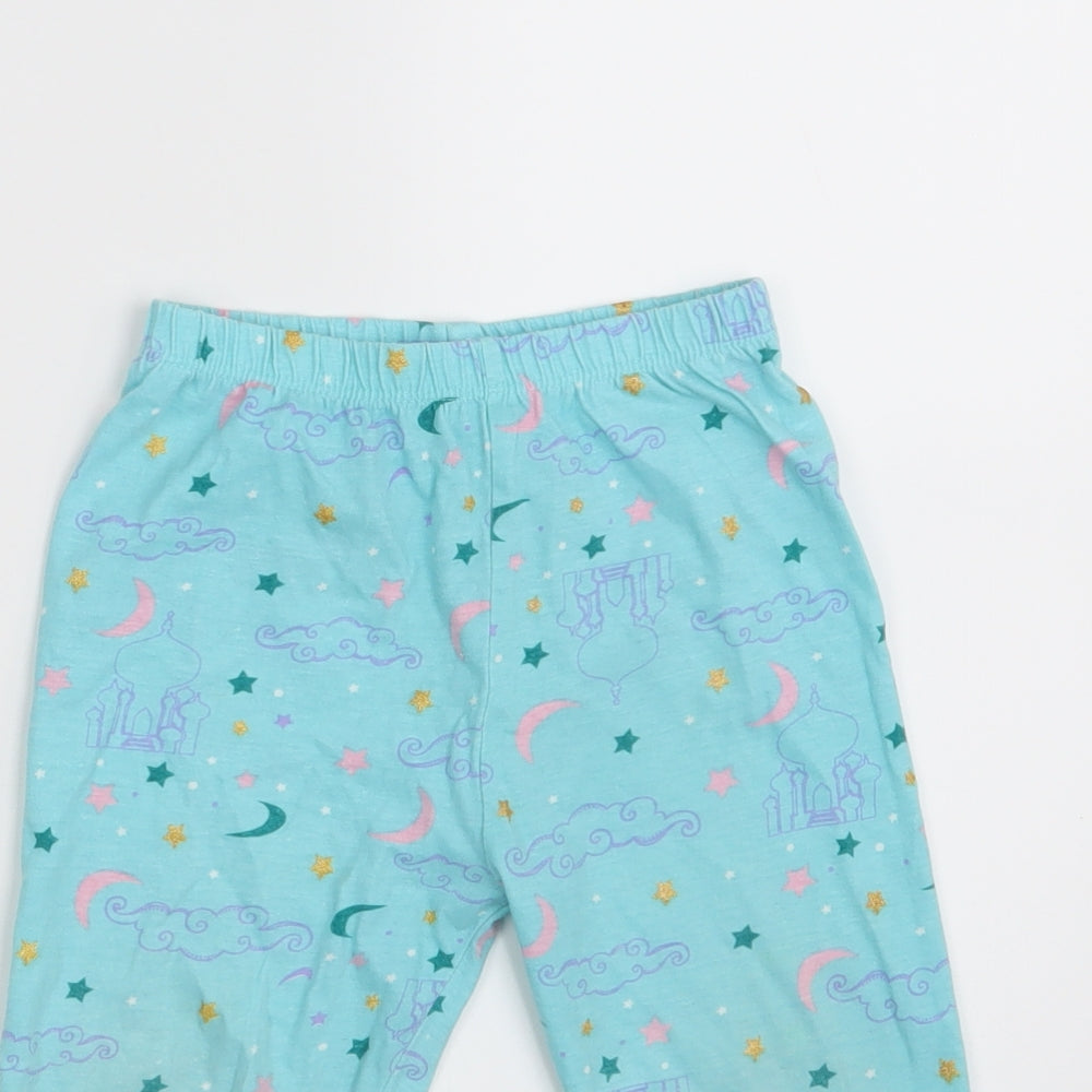 Primark Girls Blue   Jogger Trousers Size 2-3 Years - Waist 18in; Inside  leg 12in