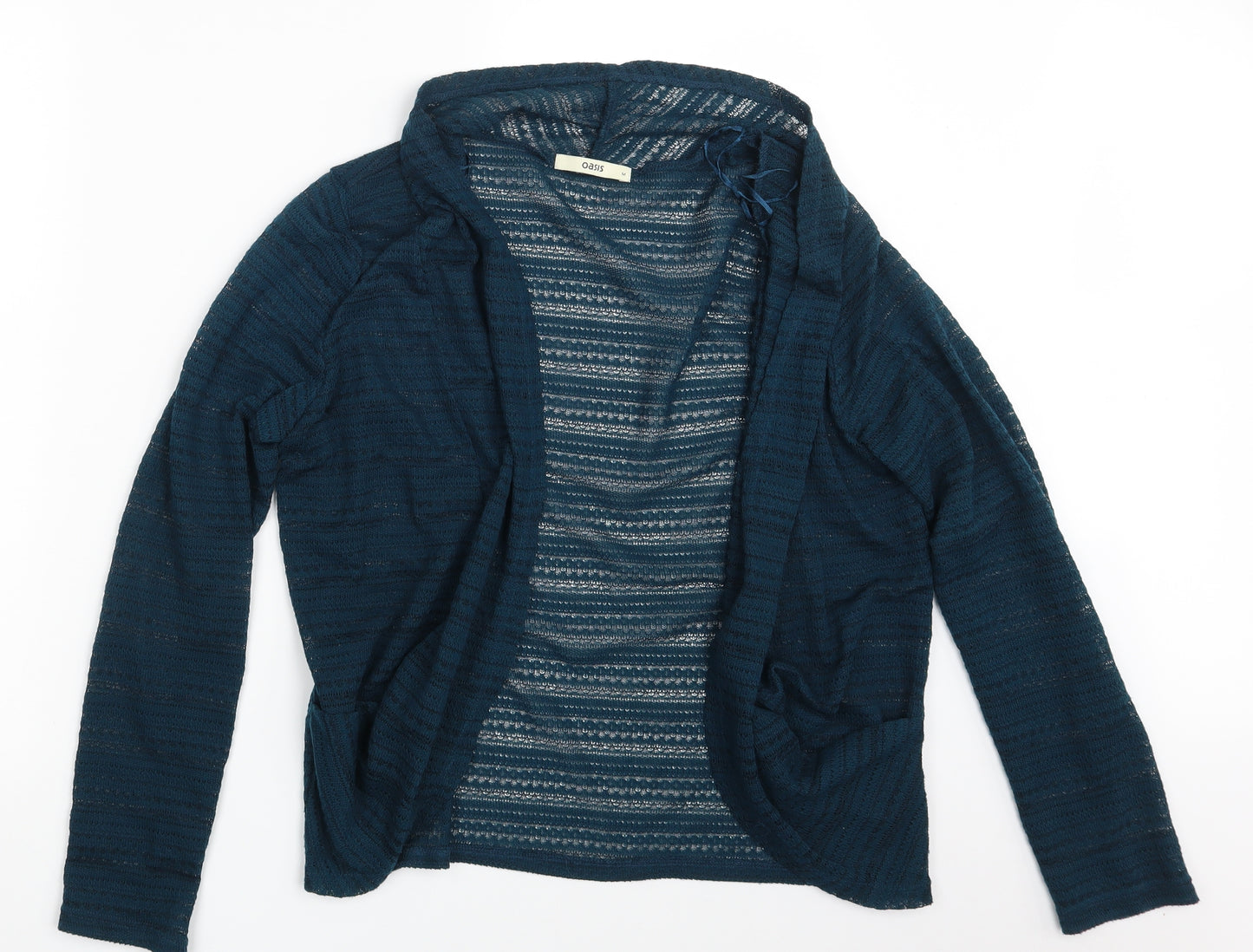 Oasis Womens Green   Cardigan Jumper Size M