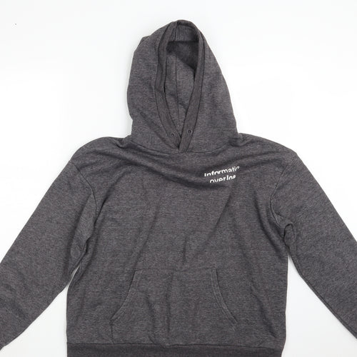 Primark Womens Grey   Pullover Hoodie Size 12