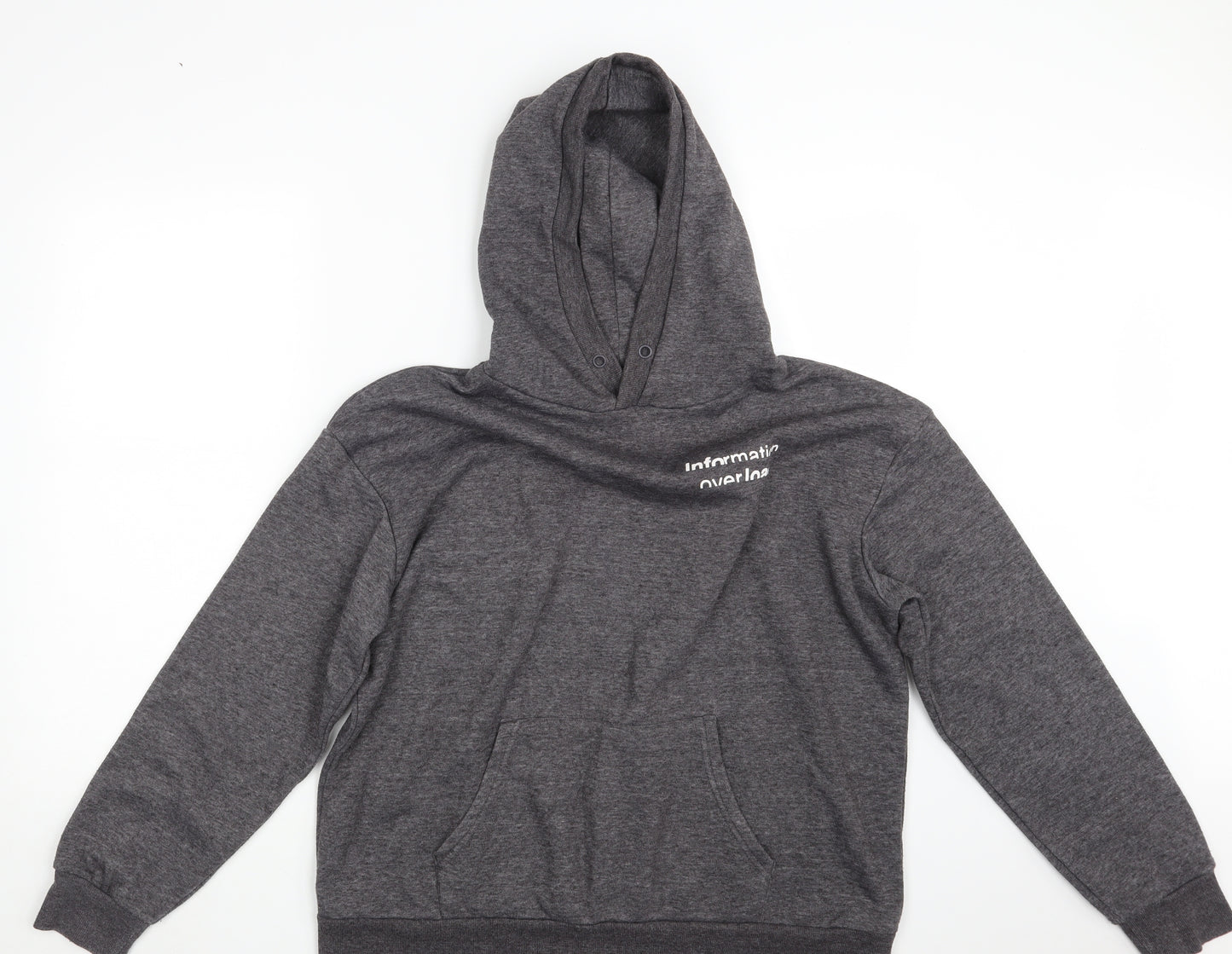 Primark Womens Grey   Pullover Hoodie Size 12