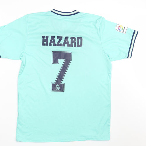 adidas Mens Green   Jersey T-Shirt Size M  - Man City FC- Hazard!