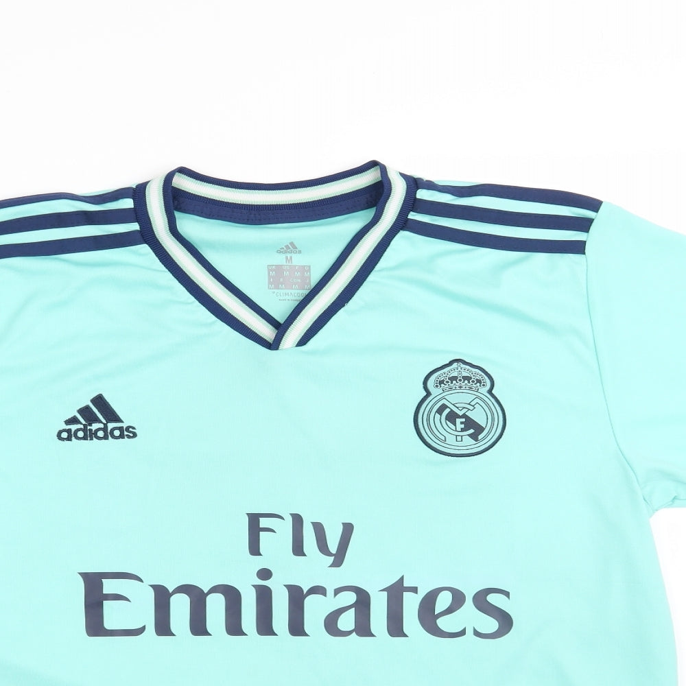 adidas Mens Green   Jersey T-Shirt Size M  - Man City FC- Hazard!