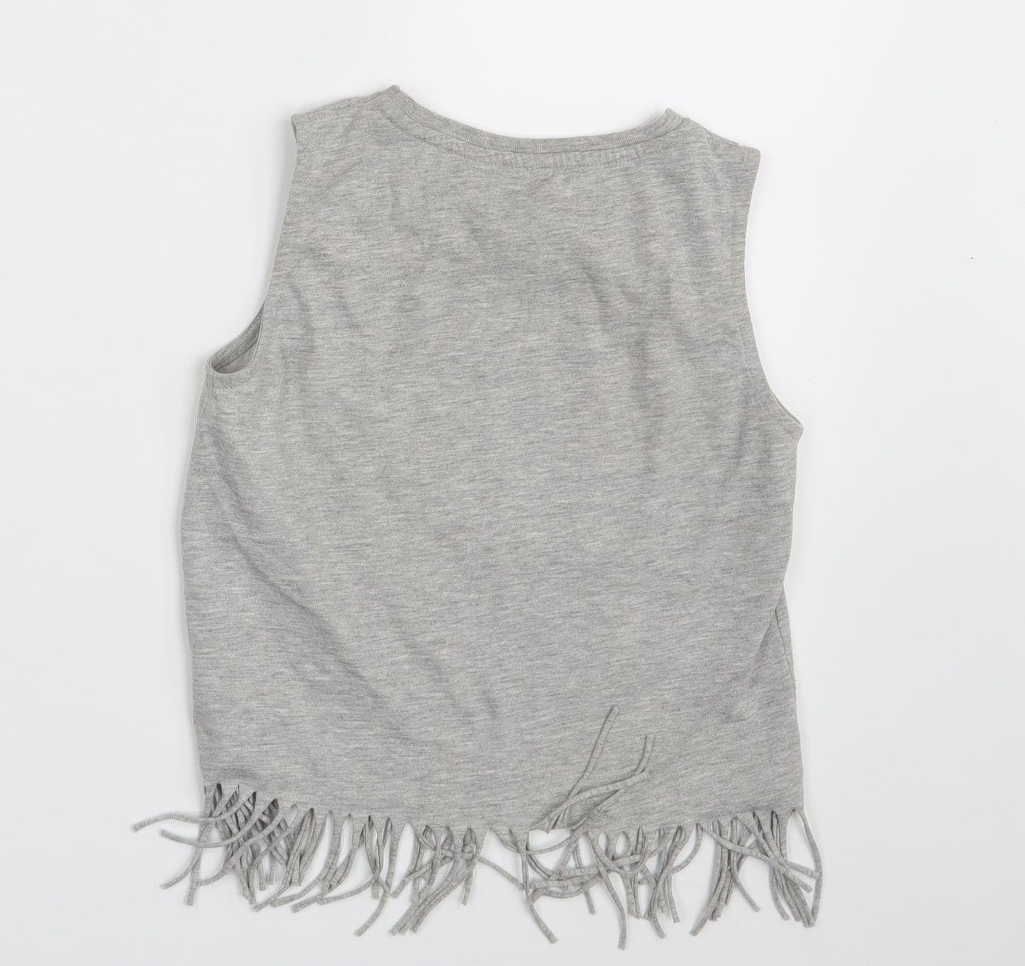 Primark Girls Grey   Basic T-Shirt Size 9-10 Years