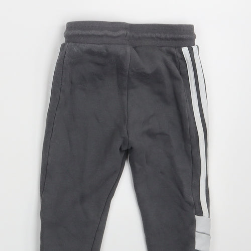 adidas Baby Grey   Jogger Leggings Size 12-18 Months  - Waist 18in; Inside  leg 11in