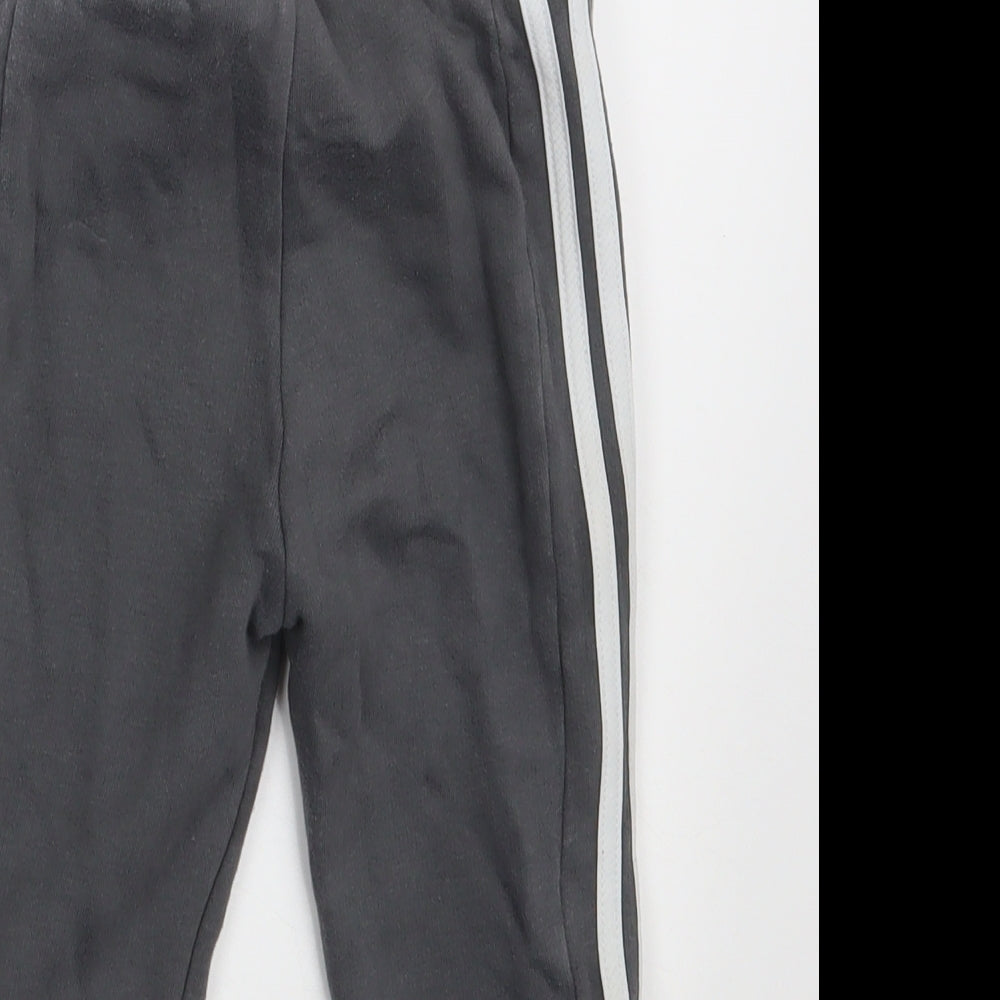 adidas Baby Grey   Jogger Leggings Size 12-18 Months  - Waist 18in; Inside  leg 11in