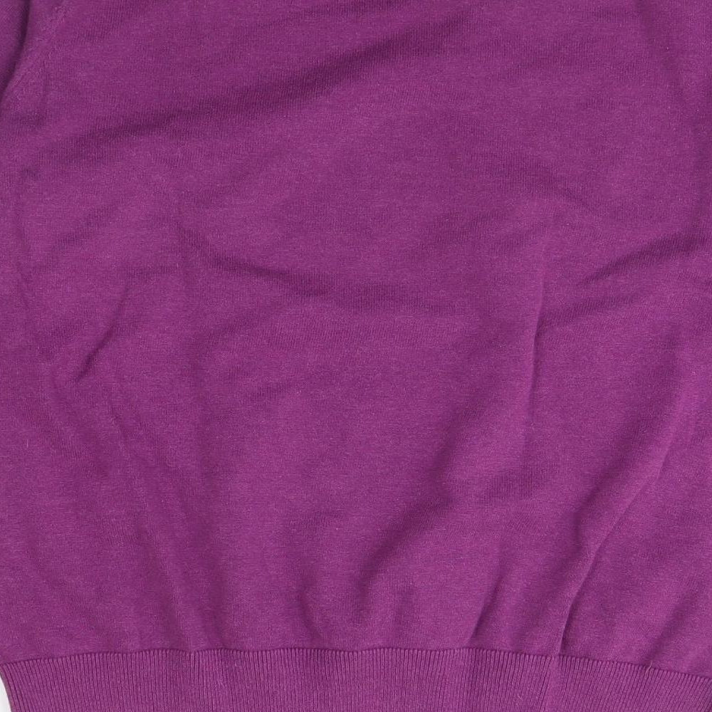 S OLIVER Mens Purple   Pullover Jumper Size L