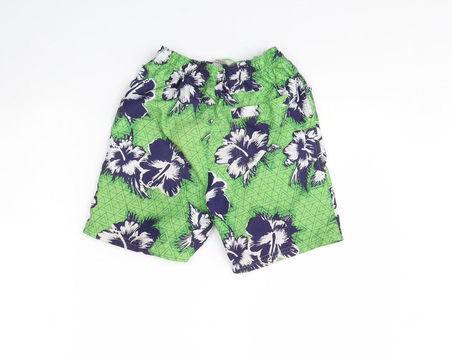 NEXT Boys Green Floral  Bermuda Shorts Size 9 Years - Swimming