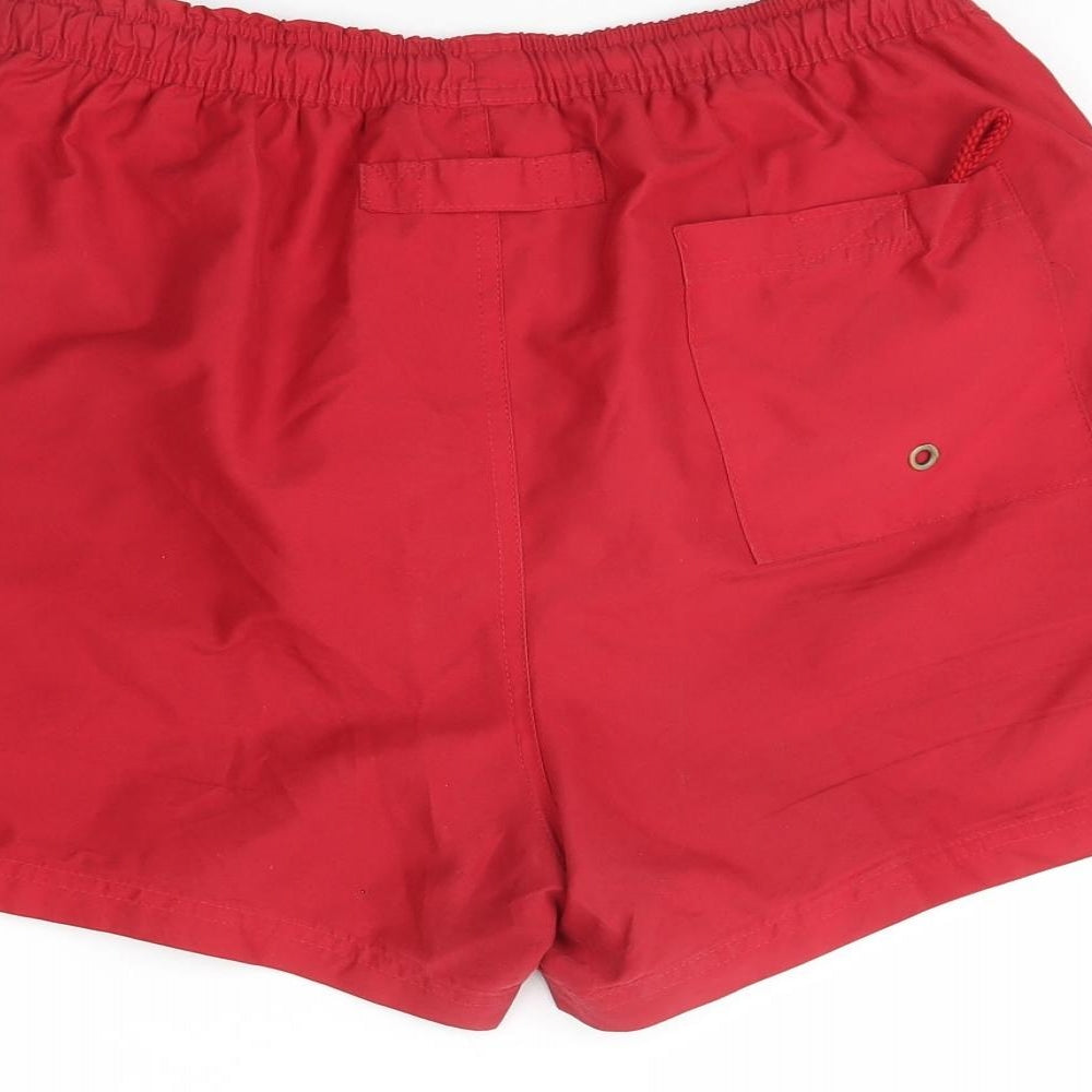 Preworn Mens Red   Bermuda Shorts Size M - Swimming