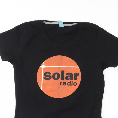 Spreadshirt Womens Black   Basic T-Shirt Size S