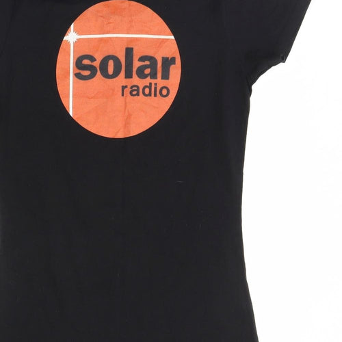 Spreadshirt Womens Black   Basic T-Shirt Size S