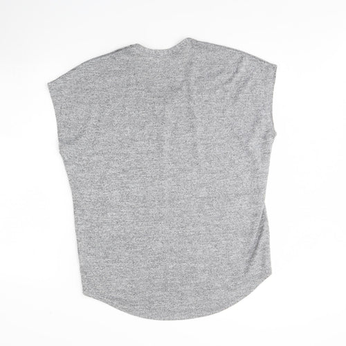 booho Womens Grey   Basic Blouse Size 8