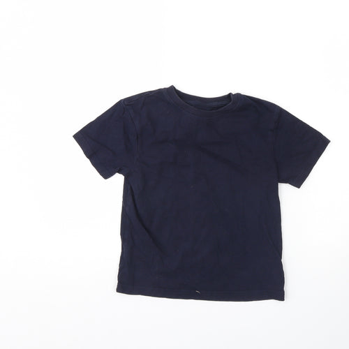 F&F Boys Blue   Basic T-Shirt Size 7 Years