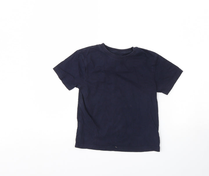 F&F Boys Blue   Basic T-Shirt Size 7 Years