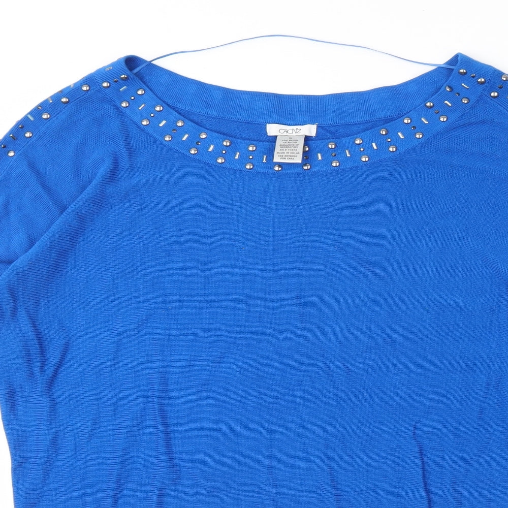 Active Womens Blue   Pullover Jumper Size XL