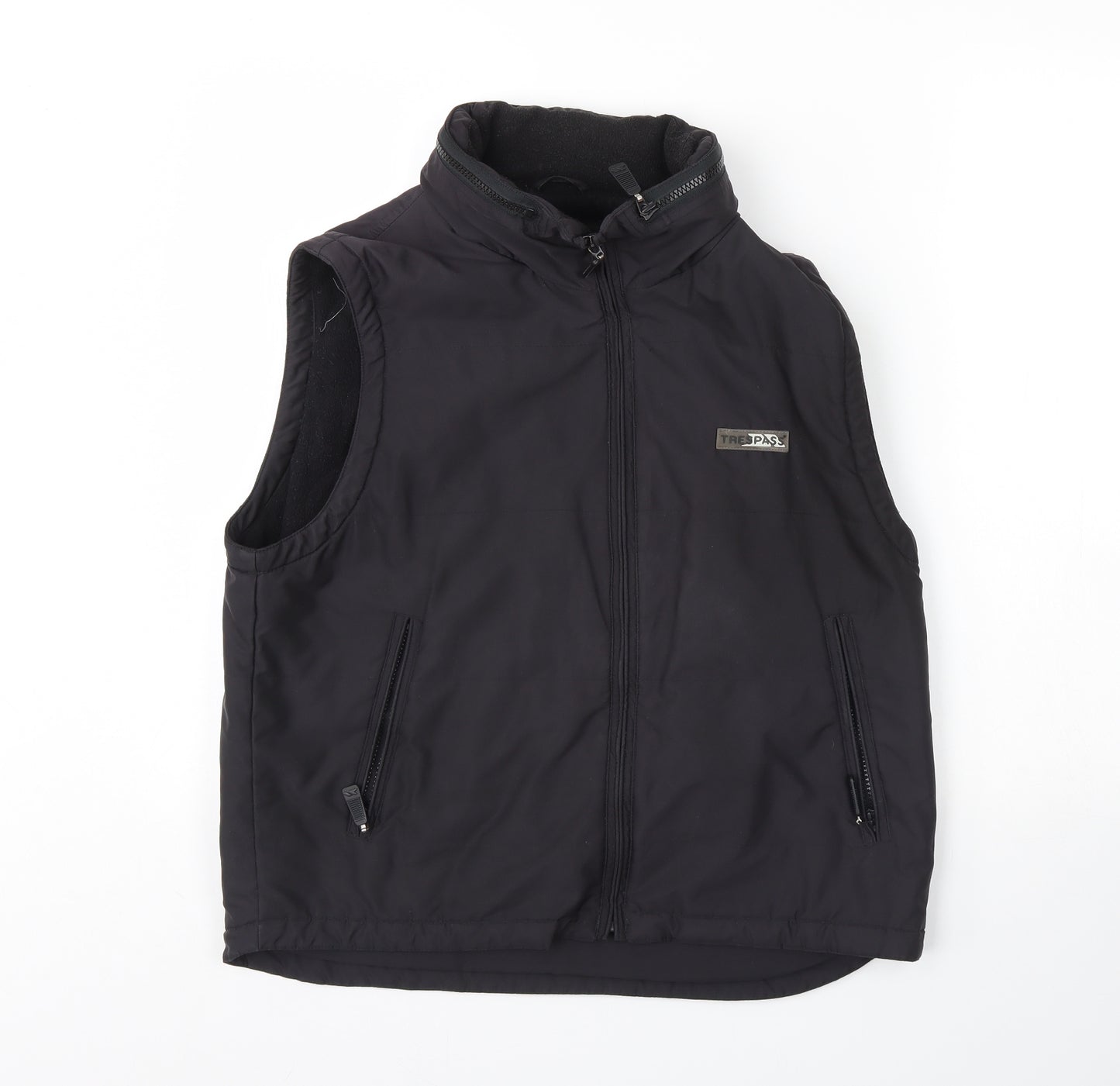 Trespass Mens Black   Gilet Coat Size L