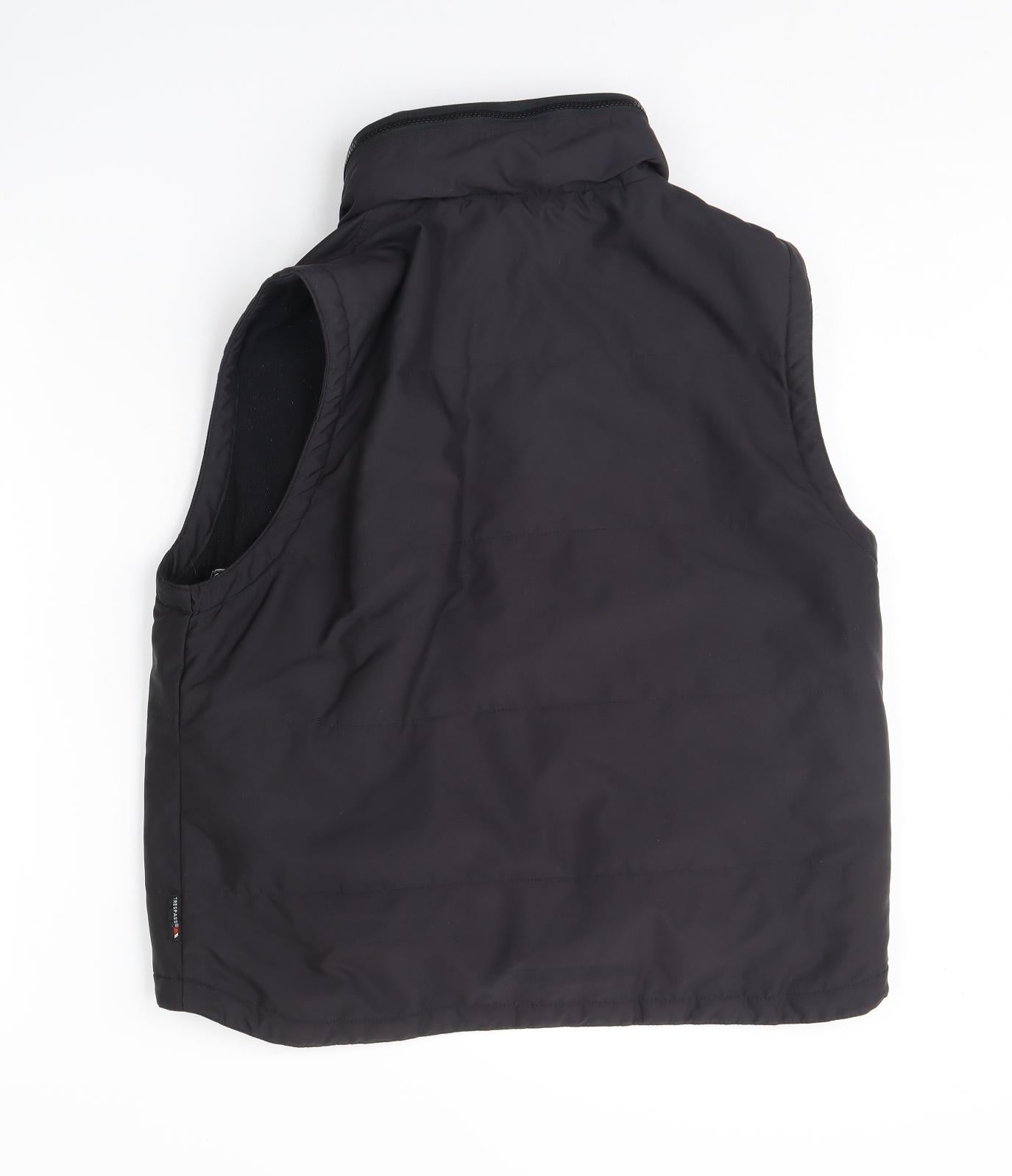 Trespass Mens Black   Gilet Coat Size L