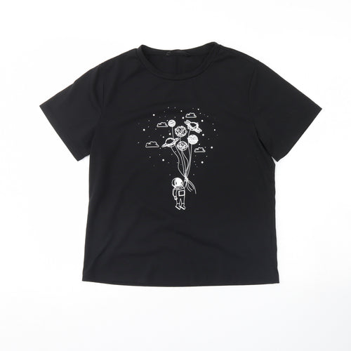 SheIn Womens Black   Basic T-Shirt Size XS