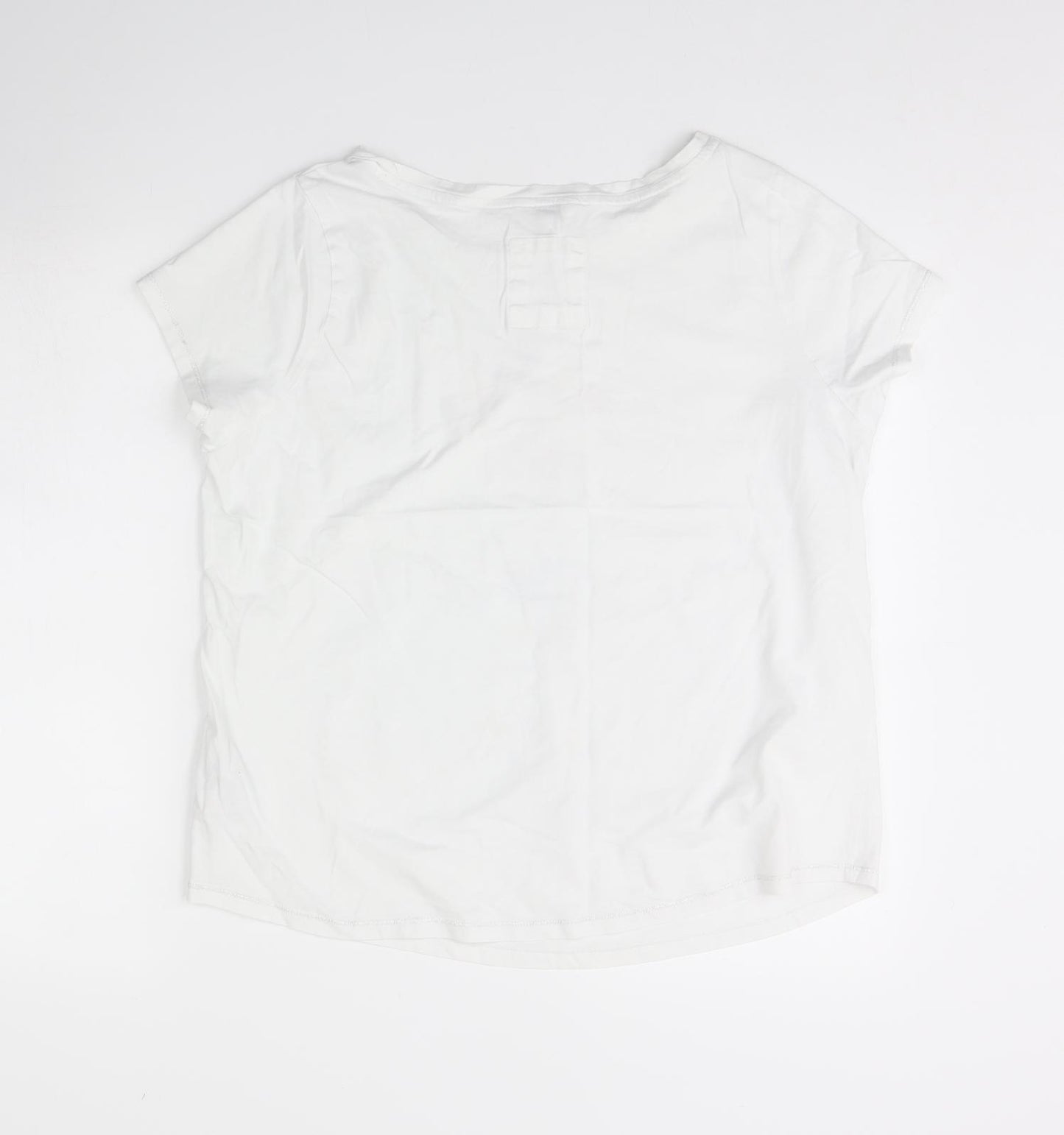 Lounge & Sleep Womens White Solid  Cami Pyjama Top Size 16