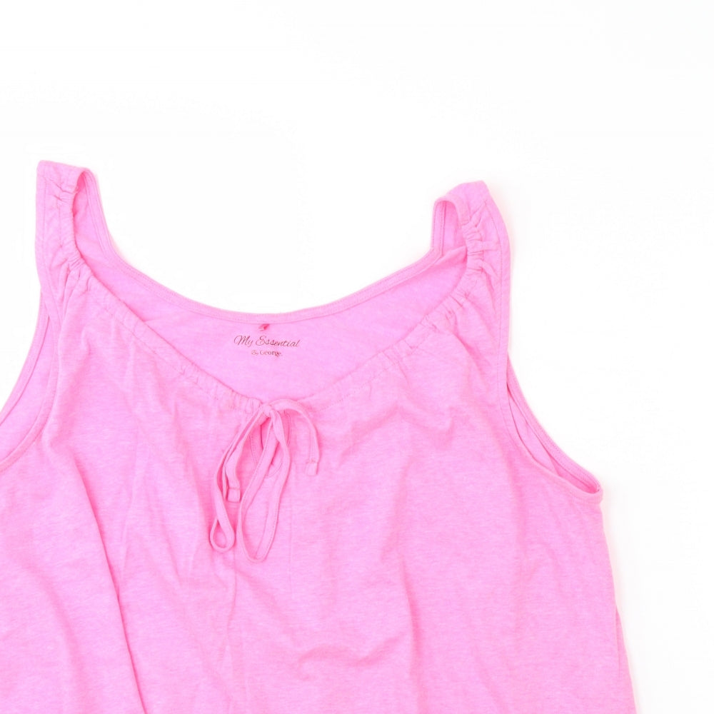 George Womens Pink   Basic Tank Size 22
