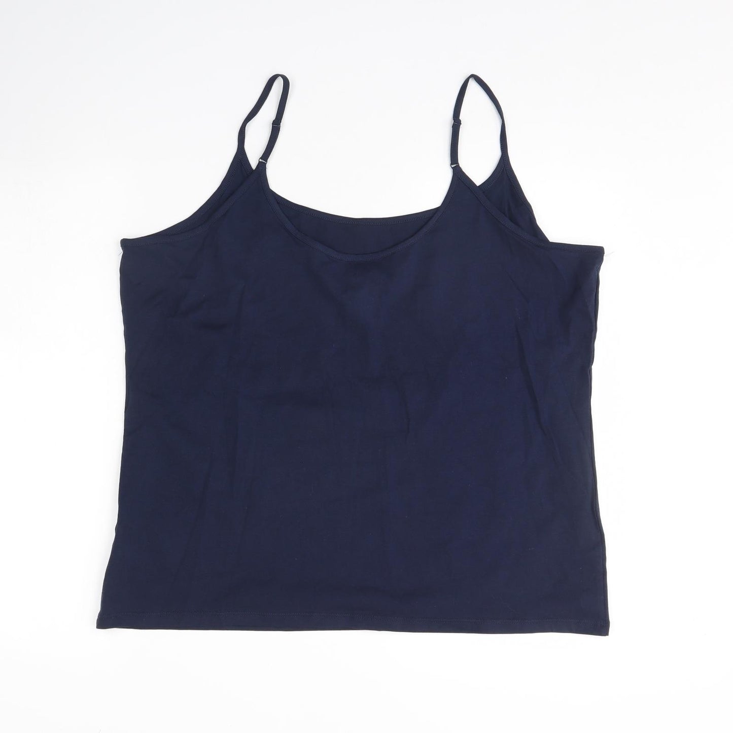 m&S Womens Blue   Basic Tank Size 22