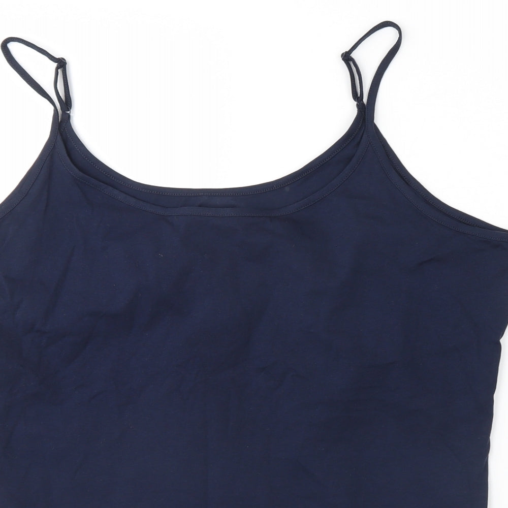 m&S Womens Blue   Basic Tank Size 22